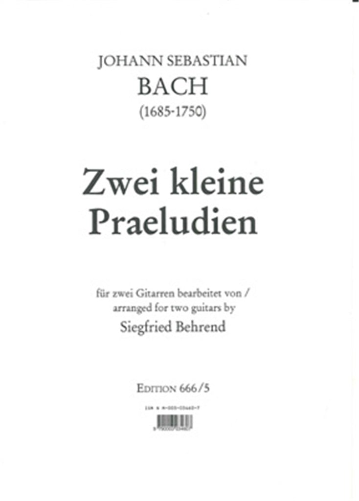 2 kleine Praeludien